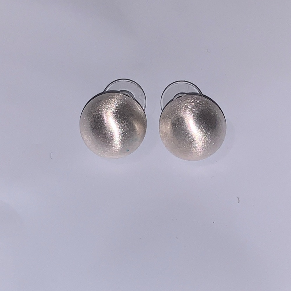 Elegant Silver Stud Earrings
